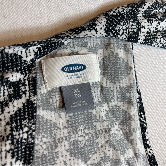 Old Navy Black Sleeveless V Neck Dress Women's Size XL - Picture 2 of 2